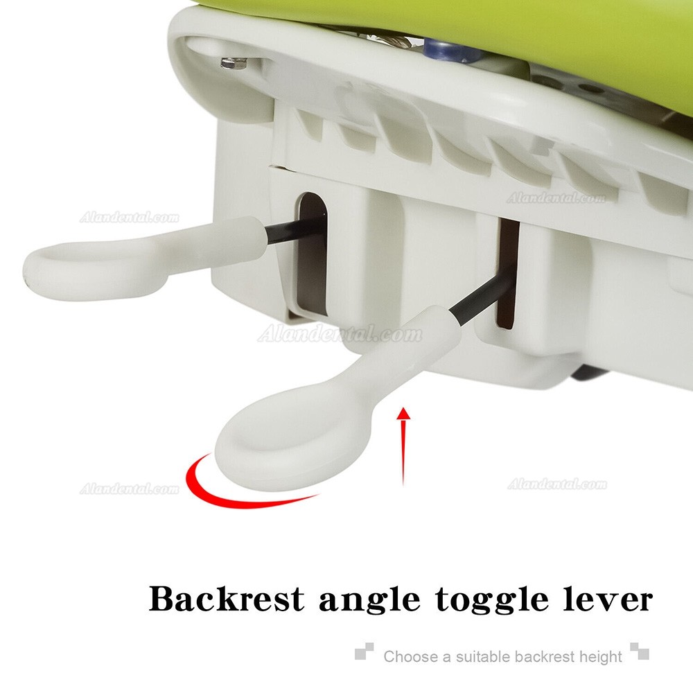 QIYUAN QY-MDS-E3 Dental Microscope Operator Stool Ergonomic Dentist Stool PU Leather Dynamic Seat